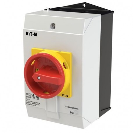 Eaton-moeller T0-4-8344/I2/SVB-NA Y7-255883 EATON ELECTRIC Main switch, T0, 20 A, surface mounting, 4 contact unit(..