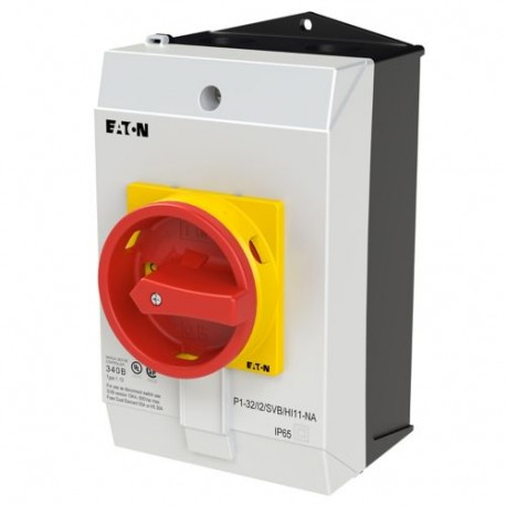 Eaton-moeller P1-32/I2/SVB/HI11-NA Y7-255894 EATON ELECTRIC Main switch, P1, 32 A, surface mounting, 3 pole, 1 N/O,..