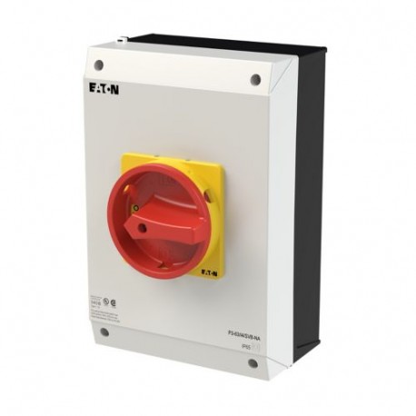Eaton-moeller P3-63/I4/SVB-NA Y7-255897 EATON ELECTRIC Main switch, P3, 63 A, surface mounting, 3 pole, Emergency s..