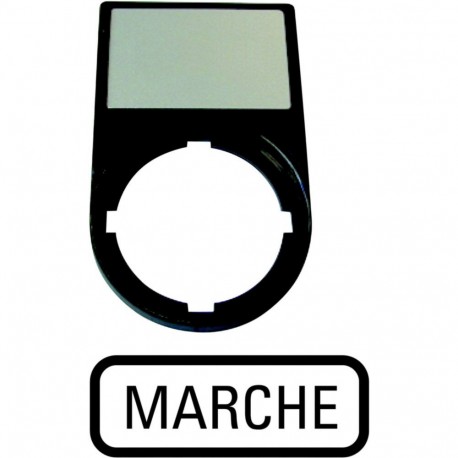 EATON - MOELLER M22S-ST-F1 M22S-ST-F1 256792 Y7-256792 EATON ELECTRIC Carrier, +label, MARCHE