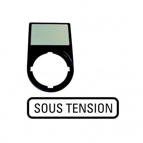 Eaton-moeller M22S-ST-F68 Y7-256796 EATON ELECTRIC Carrier, +label, SOUS TENSION