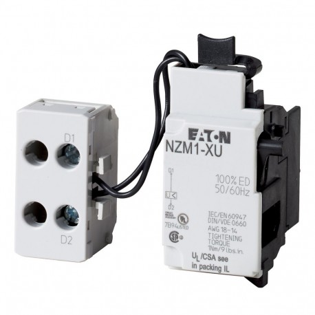 EATON - MOELLER NZM1-XU24AC NZM1-XU24AC 259434 Y7-259434 EATON ELECTRIC Undervoltage release, 24VAC