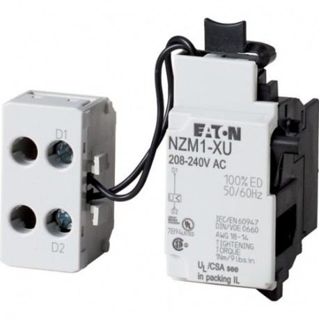 Eaton-moeller NZM1-XU380-440AC Y7-259444 EATON ELECTRIC Undervoltage release, 380-440VAC