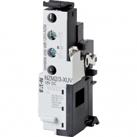 EATON - MOELLER NZM2/3-XUV NZM2/3-XUV 259527 Y7-259527 EATON ELECTRIC Undervoltage release, for delay unit