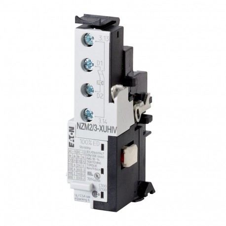 EATON - MOELLER NZM2/3-XUHIV24AC NZM2/3-XUHIV24AC 259583 Y7-259583 EATON ELECTRIC Undervoltage release, 24VAC, +2early N/O