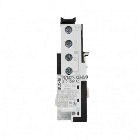 Eaton-moeller NZM2/3-XUHIV110-130AC Y7-259589 EATON ELECTRIC Undervoltage release, 110-130VAC, +2early N/O