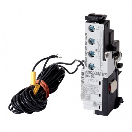 Eaton-moeller NZM2/3-XUVHIV20 Y7-259688 EATON ELECTRIC Undervoltage release, +2early N/O, for delay unit, +cable