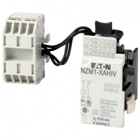 Eaton-moeller NZM1-XAHIV60AC/DC Y7-259778 EATON ELECTRIC Shunt release, 60VAC/DC, +1early N/O