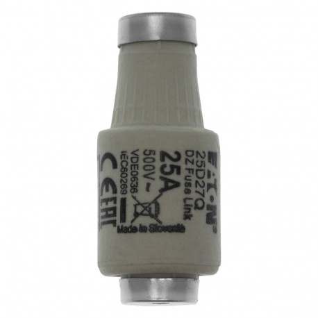 Eaton-moeller FUSE 25A DII/E27 500VAC EATON ELECTRIC Fuse-link, LV, 25 A, AC 500 V, D2, gR, IEC, fast acting