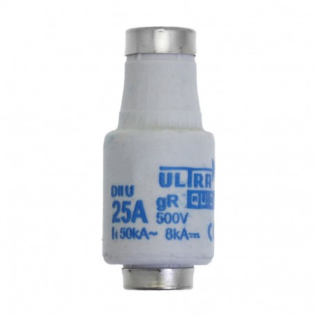 Eaton-moeller FUSE-D2 25A F GR 500VAC E27 EATON ELECTRIC cartridge fuse, BT, 25 A, AC 500 V, D2, aR, IEC, ultra rap..