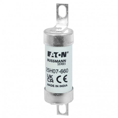 Eaton-moeller 25H07-660 EATON ELECTRIC cartridge fuse, BT 25 a, AC 660 V, DC 250 V, BS88/A2, 22 x 82 mm, gL/gG, BS