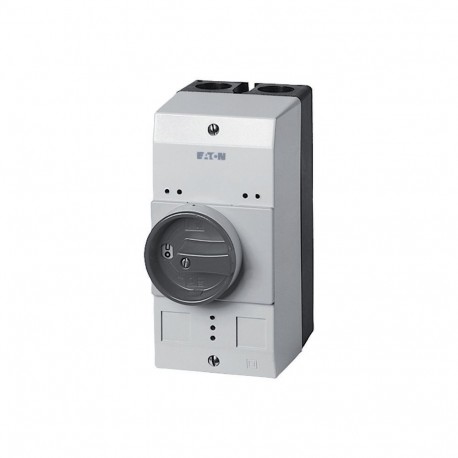 Eaton-moeller CI-PKZ0-GM Y7-260089 EATON ELECTRIC Insulated enclosure, IP55 x, rotary handle black grey, for PKZ0