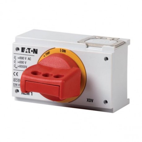 EATON - MOELLER NZM1-XDVR NZM1-XDVR 260135 Y7-260135 EATON ELECTRIC Rotary handle, red-yellow, lockable, size 1