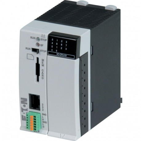 Eaton-moeller XC-CPU101-C128K-8DI-6DO XC-CPU101-C128K EATON ELECTRIC Modular PLC, 24 V DC, 8DI, 6DO, RS232, CAN, 12..