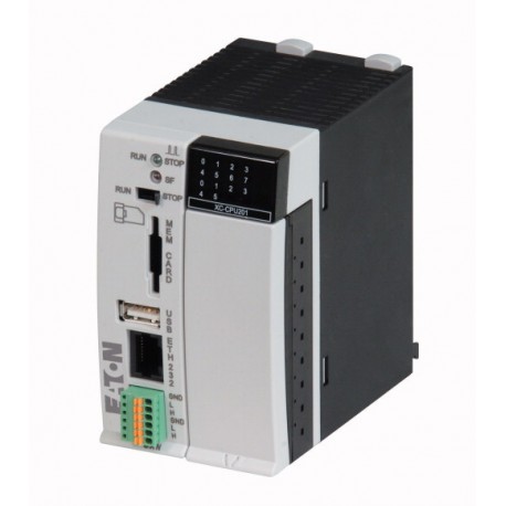 Eaton-moeller XC-CPU201-EC256K-8DI-6DO XC-CPU201-EC256K EATON ELECTRIC Modular PLC, 24 V DC, 8DI, 6DO, ethernet, RS..