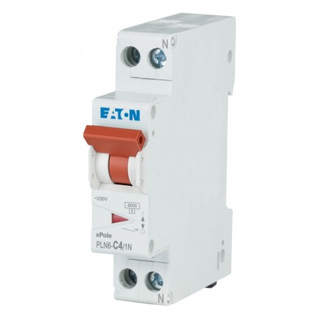 Eaton-moeller 263170 EATON ELECTRIC Over current switch, 4A, 1Np, C-Char, AC