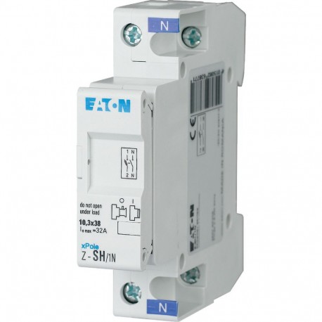 EATON - MOELLER Z-SH/1N Z-SH/1N 263877 Y7-263877 EATON ELECTRIC Fuse disconnectors, 1pole+N, 10 x 38