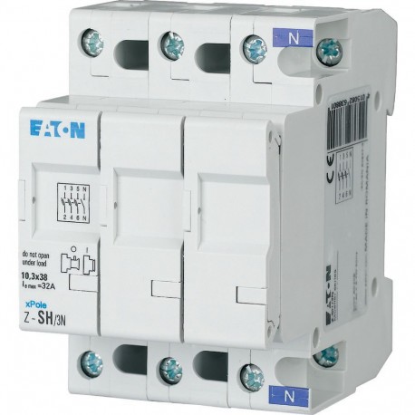 Eaton-moeller Z-SH/3N Y7-263880 EATON ELECTRIC Fuse disconnectors, 3pole+N, 10 x 38