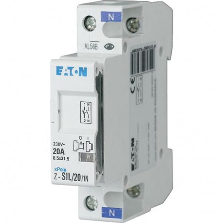 Eaton-moeller Z-SIL/20/1 Y7-263901 EATON ELECTRIC Fuse disconnectors, 1p, 20A, 8, 5 x 31, 5