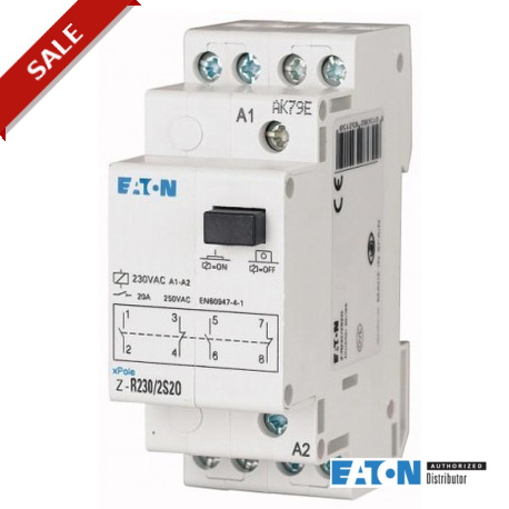 Eaton-moeller Z-R110/3S1O EATON ELECTRIC Installation relay, 110VAC/50Hz, 3N/O+1N/C, 20A, 2HP