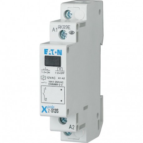 Eaton-moeller Z-S12/S Y7-265266 EATON ELECTRIC Impulse relay, 12AC, 1S, 16A, 50Hz, 1SU