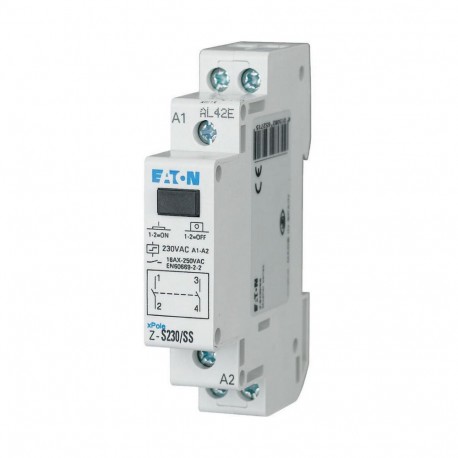 Eaton-moeller Z-S230/SS Y7-265271 EATON ELECTRIC Impulse relay, 230AC, 2S, 16A, 50Hz, 1SU