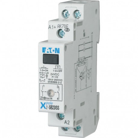 Eaton-moeller Z-SB23/SS Y7-265303 EATON ELECTRIC Impulse relay with LED, 24DC, 2 N/O, 32A, 50Hz, 1HP
