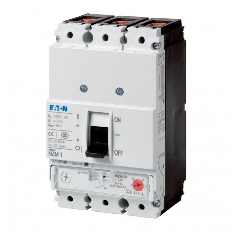 EATON - MOELLER NZMB1-S40 NZMB1-S40 265726 Y7-265726 EATON ELECTRIC Circuit-breaker, 3p, 40A