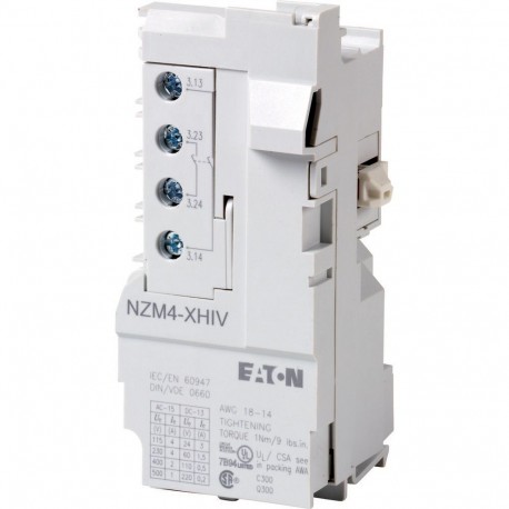Eaton-moeller NZM4-XHIV Y7-266172 EATON ELECTRIC Auxiliary contact, 2early N/O, operates as an early-make contact