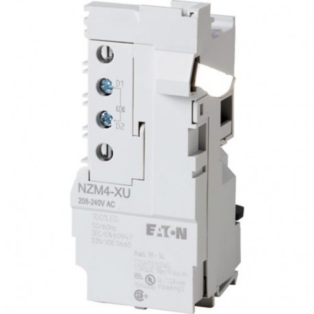 EATON - MOELLER NZM4-XU208-240AC NZM4-XU208-240AC 266193 Y7-266193 EATON ELECTRIC Undervoltage release, 208-240VAC