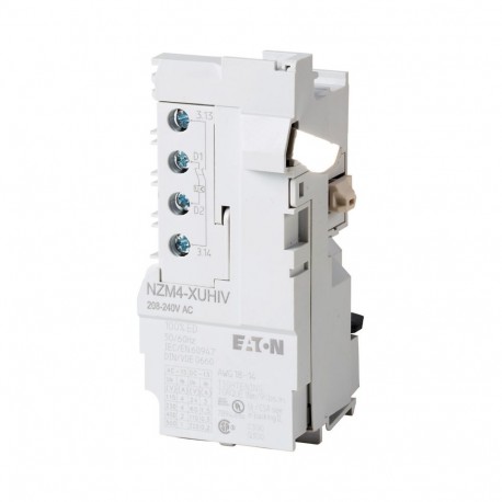 EATON - MOELLER NZM4-XUHIV208-240AC NZM4-XUHIV208-240AC 266221 Y7-266221 EATON ELECTRIC Undervoltage release, 208-240VAC, +2early N/O