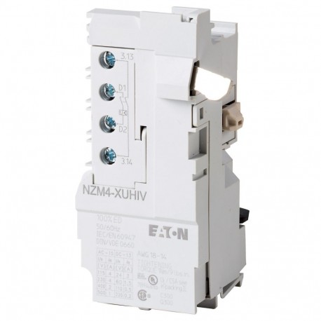 Eaton-moeller NZM4-XUHIV380-440AC Y7-266222 EATON ELECTRIC Undervoltage release, 380-440VAC, +2early N/O