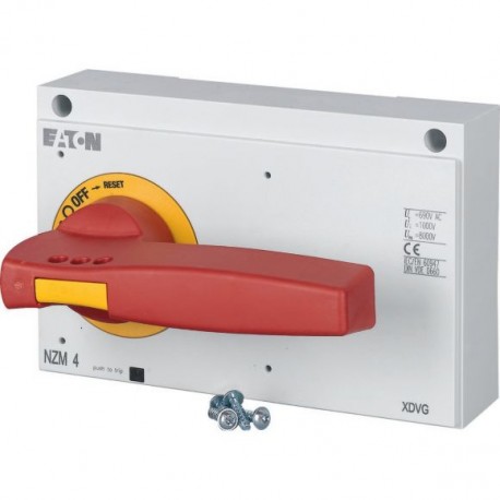 Eaton-moeller NZM4-XDVR Y7-266610 EATON ELECTRIC Rotary handle, red-yellow, lockable