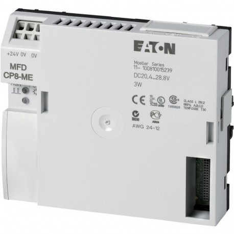 Eaton-moeller MFD-CP8-ME 0004519702 EATON ELECTRIC Central processing unit/power supply unit, 24 V DC, expandable, ..