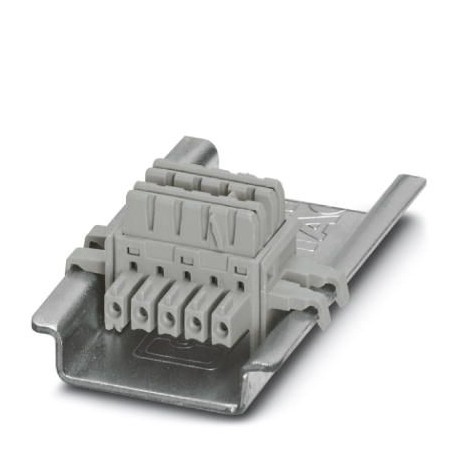 Phoenix contact ME 6,2 TBUS-2 1,5/5-ST-3,81 GY DIN rail bus connectors
