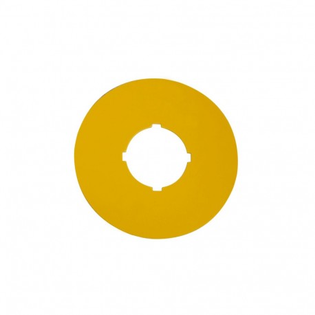 Eaton-moeller M22-XBK Y7-269580 EATON ELECTRIC Label, emergency switching off, yellow, blank