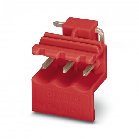 Phoenix contact MSTBO 2,5/ 3-G1L RD Printed-circuit board connector
