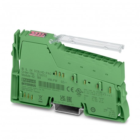 PHOENIX CONTACT IB IL 24 DO8/HD-PAC IB IL 24 DO8/HD-PAC 2700172 PHOENIX CONTACT Inline terminal