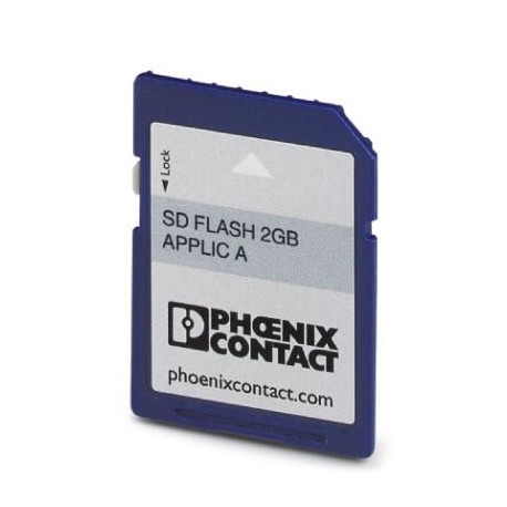PHOENIX CONTACT SD FLASH 2GB APPLIC A SD FLASH 2GB APPLIC A 2701190 PHOENIX CONTACT Program / configuration memory