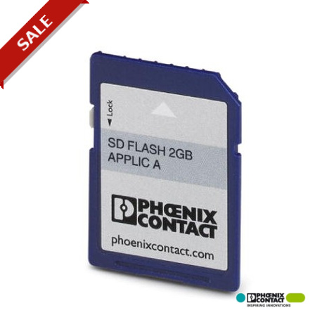 Phoenix contact SD FLASH 512MB PDPI PRO Program and configuration memory, plug-in, 512 MB with licen..