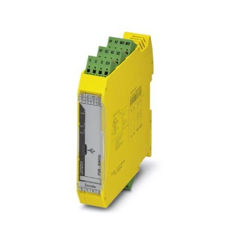 Phoenix contact PSR-MM30-2NO-2DO-24DC-SP Two-channel zero-speed and over-speed safety relays up to S..