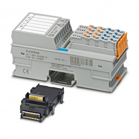 Phoenix contact AXL F DI8/2 48/60DC 1F I/O module