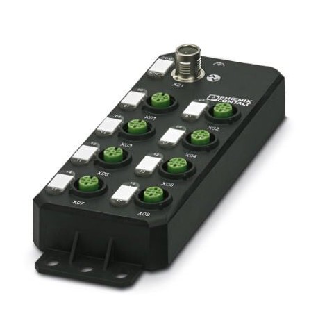 Phoenix contact AXL E IOL DI16 M12 6P Axioline E digital input device via IO-Link in plastic housing..