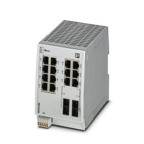 PHOENIX CONTACT FL SWITCH 2214-2FX SM FL SWITCH 2214-2FX SM 2702906 PHOENIX CONTACT Industrial Ethernet Switch