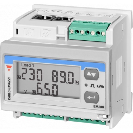 CARLO GAVAZZI EM27072DMV63X2SX EM27072DMV63X2SX CARLO GAVAZZI Selected parameters FUNCTION Energy analyzer MOUNTING DIN-rail and Panel POWE..