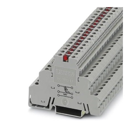 PHOENIX CONTACT DIKD 1,5-LA 24RD/O-M DIKD 1,5-LA 24RD/O-M 2715814 PHOENIX CONTACT Sensor/actuator terminal block