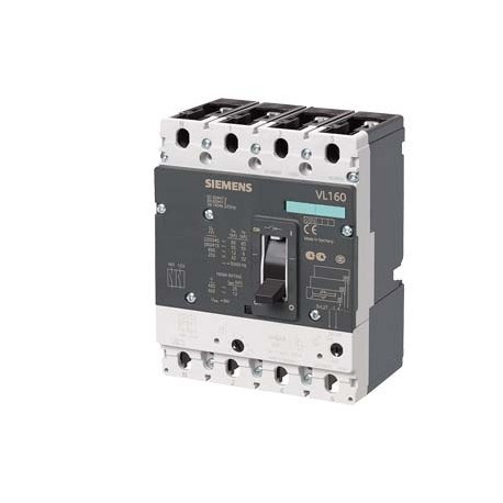 SIEMENS 3VL2716-2EE43-0AA0 3VL2716-2EE43-0AA0 SIEMENS circuit breaker VL160H high breaking capacity Icu 70kA, 415V AC 4-pole, non-auto...