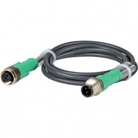 EATON - MOELLER RA-XM12-1M RA-XM12-1M 272057 Y7-272057 EATON ELECTRIC Extension cable, 1m, M12, socket/plug
