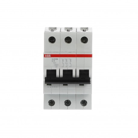 Abb 2CDS273001R0065 Miniature Circuit Breaker S200M 3P B 6 A