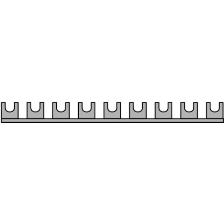 Eaton-moeller Z-GV-U/8 EATON ELECTRIC Phase busbar, 1ph, 16qmm, fork connector, 8SU